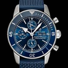 Thumbnail von Breitling Superocean Heritage II Chronograph A13313161C1S1 - Superocean Heritage II Chronograph Automatic Blue Dial Men's Watch </h1>