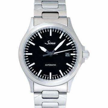  Sinn 556 556.010 - 556 I Black Dial Stainless Steel 38.5mm </h1> 