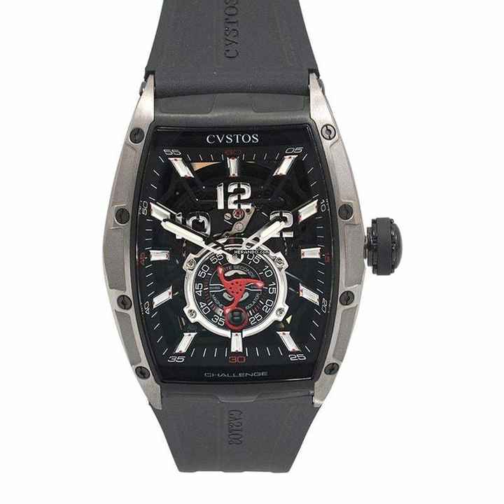  Cvstos CVT-JET2-PS-TTBKTT_102 - HMS Automatic skeleton Dial Titanium Men's Watch </h1> 