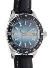 Thumbnail von Oscar Gents Automatic Wristwatch 25 Jewel Automatic with bi-directional 24 – hour Bezel </h1>