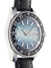 Thumbnail von Oscar Gents Automatic Wristwatch 25 Jewel Automatic with bi-directional 24 – hour Bezel </h1>