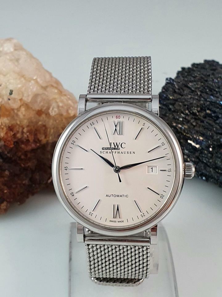  IWC Portofino Automatic Edelstahl | Großes Ø 40 Mm | 5300 Euro | Iw010041 </h1> 