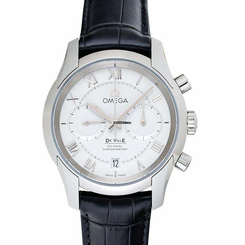  Omega De Ville Co-Axial 431.13.42.51.02.001 - De Ville Co-Axial Chronograph 42 mm Automatic Silver Dial Stainless </h1> 