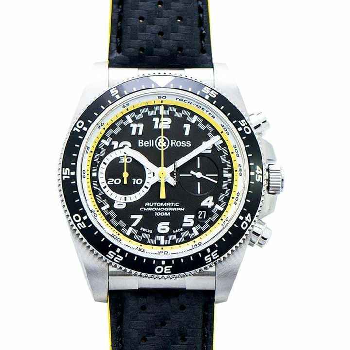  Bell & Ross BR V3 BRV394-RS20/SCA - Vintage Automatic Matt Black Dial aluminium Men's Watch </h1> 