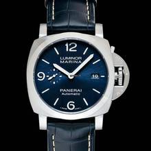 Thumbnail von Panerai Luminor 1950 PAM01313 - Luminor 1950 Automatic Blue Dial Steel Men's Watch </h1>