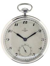 Thumbnail von Omega Taschenuhr Gents elegant Pocket Watch Ref. 374-13