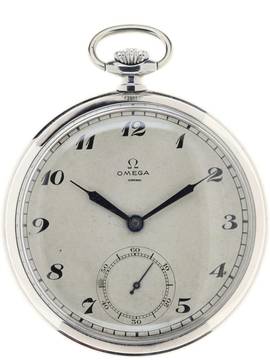  Omega Taschenuhr Gents elegant Pocket Watch Ref. 374-13  