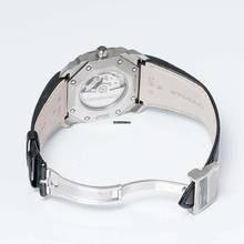 Thumbnail von Bulgari Octo 101964 - Octo Solotempo Automatic Black Dial Black Leather Men's Watch </h1>