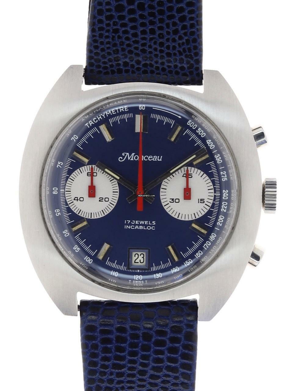 Monceau Gents Wristwatch Chronograph Valjoux 7734 </h1>