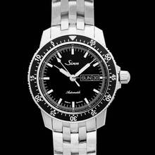 Thumbnail von Sinn 104 104.010 - Pilot Watch 104 St Sa I Stainless Steel Fine Link Black Dial Men's Watch </h1>