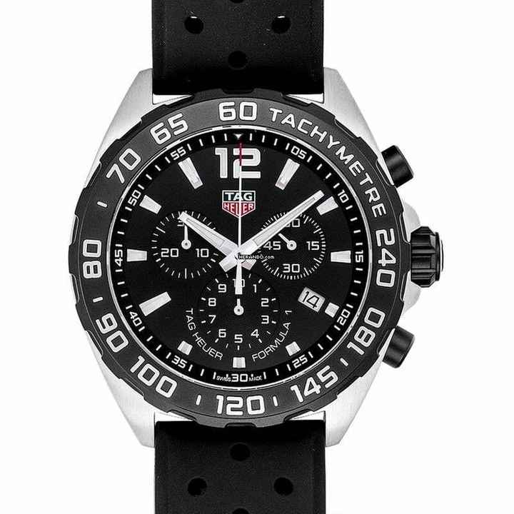  TAG Heuer Formula 1 Quarz CAZ1010.FT8024 - Formula 1 Quartz Chronograph Black Dial Men's Watch </h1> 