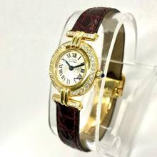 Thumbnail von Cartier VERMEIL COLISÈE 150th Anniversary LMT ED Quartz GP Argent Watch 0.67TCW DIAMONDS </h1>