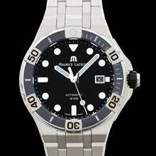 Thumbnail von Maurice Lacroix AIKON AI6058-SS002-330-1 - Aikon Venturer Automatic Black Sunbrushed Dial Men's Watch </h1>