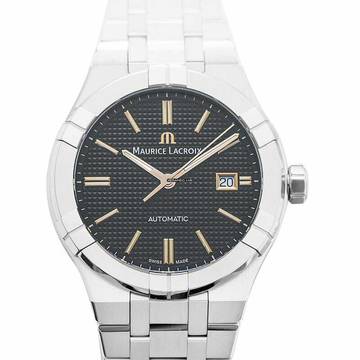  Maurice Lacroix AIKON AI6008-SS002-331-1 - Aikon Automatic Anthracite Sun Brushed Clous de Paris dial Dial Stain </h1> 