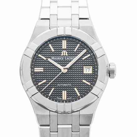  Maurice Lacroix AIKON AI6007-SS002-331-1 - Aikon Automatic Anthracite Sun Brushed Clous de Paris Dial Stainless </h1> 