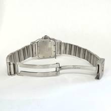 Thumbnail von Cartier Santos Galbée 24mm Quartz 2 Tone 0.69TCW Diamond Watch </h1>