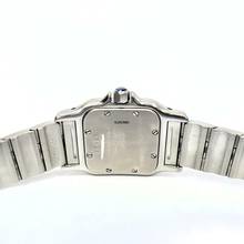 Thumbnail von Cartier Santos Galbée 24mm Quartz 2 Tone 0.69TCW Diamond Watch </h1>