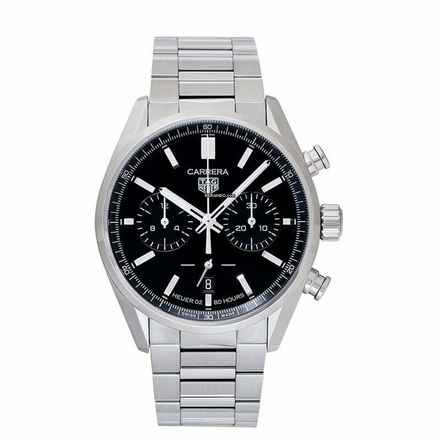  TAG Heuer Carrera CBN2010.BA0642 - Carrera Automatic Black Dial Stainless Steel Men's Watch </h1> 