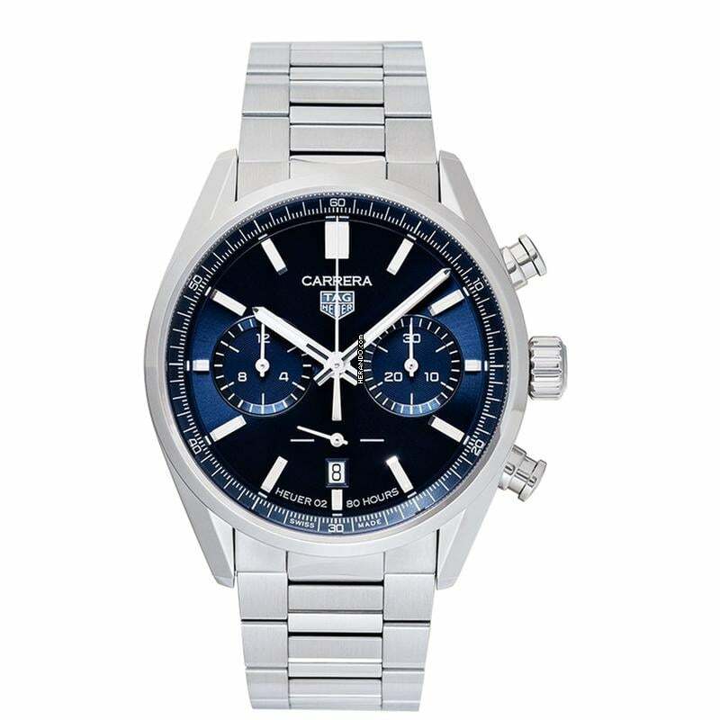  TAG Heuer Carrera CBN2011.BA0642 - Carrera Automatic Blue Dial Stainless Steel Men's Watch </h1> 