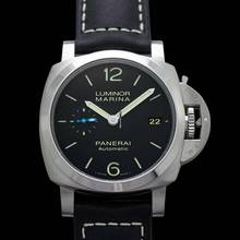 Thumbnail von Panerai Luminor Marina 1950 3 Days Automatic PAM02392 - Luminor Marina Automatic Black Dial Black Leather Men's Watch </h1>