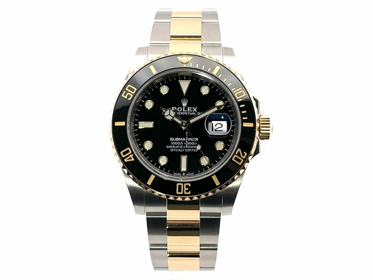  Rolex Submariner Date 41 Edelstahl / Gelbgold Ref. 126613LN </h1> 