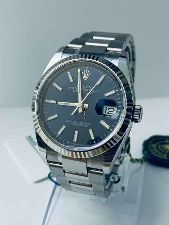  Rolex Datejust 36 BLUE - NEW - Box & Papers - 08/2020 