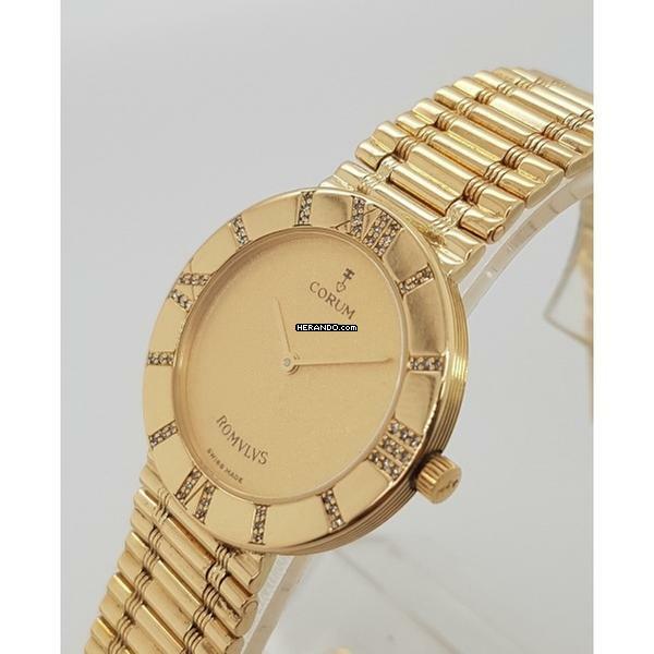 Corum Romvlvs ROMVLVS 750 Gelbgold mit Brillanten