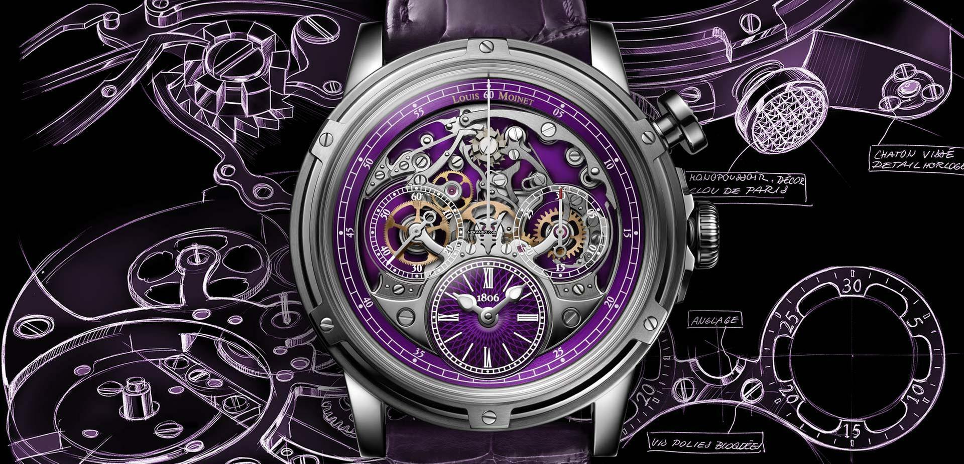 Thumbnail von Louis Moinet Memoris Superlight Titanium