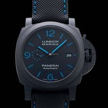 Thumbnail von Panerai PAM01661 - Luminor Automatic Black Dial Carbotech Men's Watch </h1>