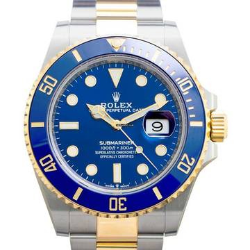  Rolex Submariner Date 126613LB-0002 - Submariner 18K Yellow Gold Automatic Blue Dial Men's Watch </h1> 
