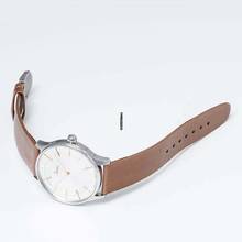 Thumbnail von Sinn 1739.011 - Classic Timepieces 1739 Sliver Dial Calfskin Gold-brown Seamless Leather Watch </h1>