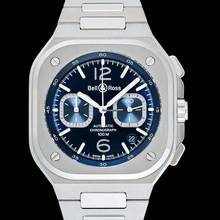 Thumbnail von Bell & Ross BR 05 BR05C-BU-ST/SST - Instruments Automatic Blue Dial Steel Men's Watch </h1>