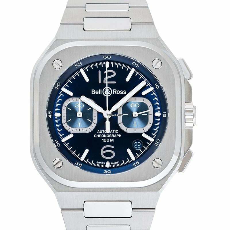  Bell & Ross BR 05 BR05C-BU-ST/SST - Instruments Automatic Blue Dial Steel Men's Watch </h1> 