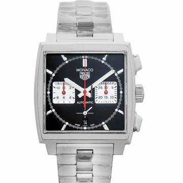  TAG Heuer Monaco CBL2113.BA0644 - Monaco Calibre Heuer 02 Automatic Black Dial Men's Watch </h1> 