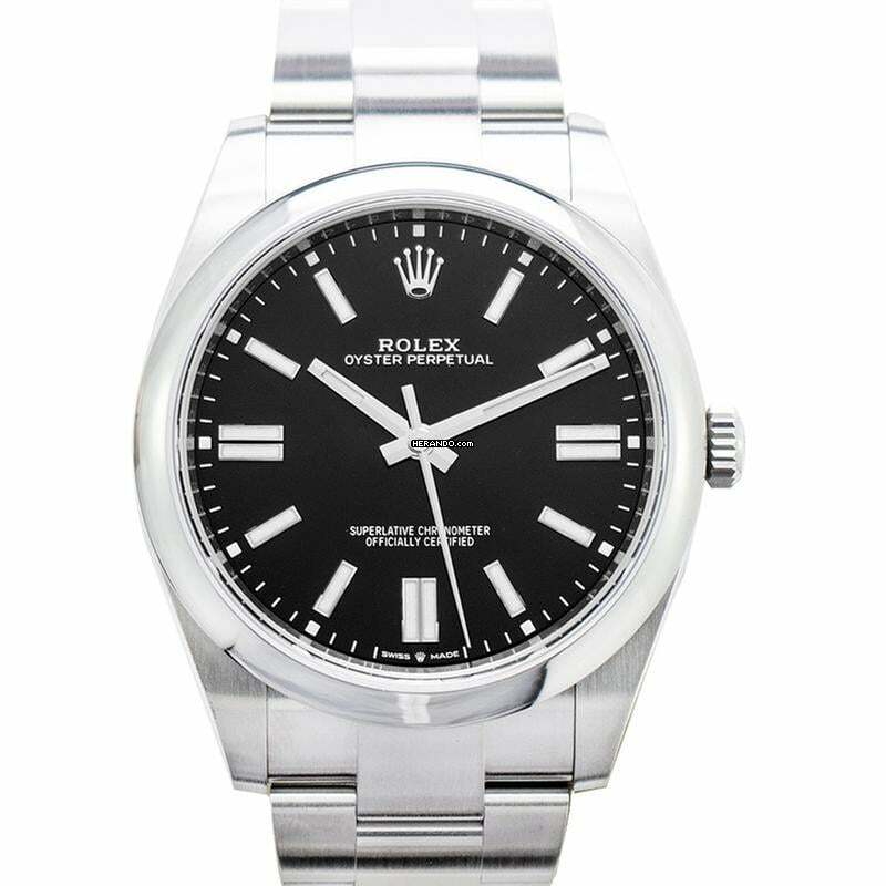  Rolex Oyster Perpetual 41 124300-0002 - New Model 2020 Oyster Perpetual 41mm Automatic Black Dial Men's Watch </h1> 