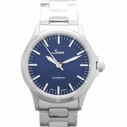  Sinn 556 556.0104 - Series 556 I B Instrument Sporty Elegant Blue Dial Solid Two-Link Stainless Ste </h1> 