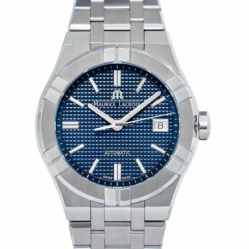  Maurice Lacroix AIKON AI6007-SS002-430-1 - Aikon Automatic Blue Dial Men's Watch </h1> 