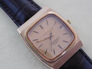 Thumbnail von Omega Constellation Quartz Chronometer 33 mm Goldhaube Quartz Vintage sehr selten von 1977 </h1>