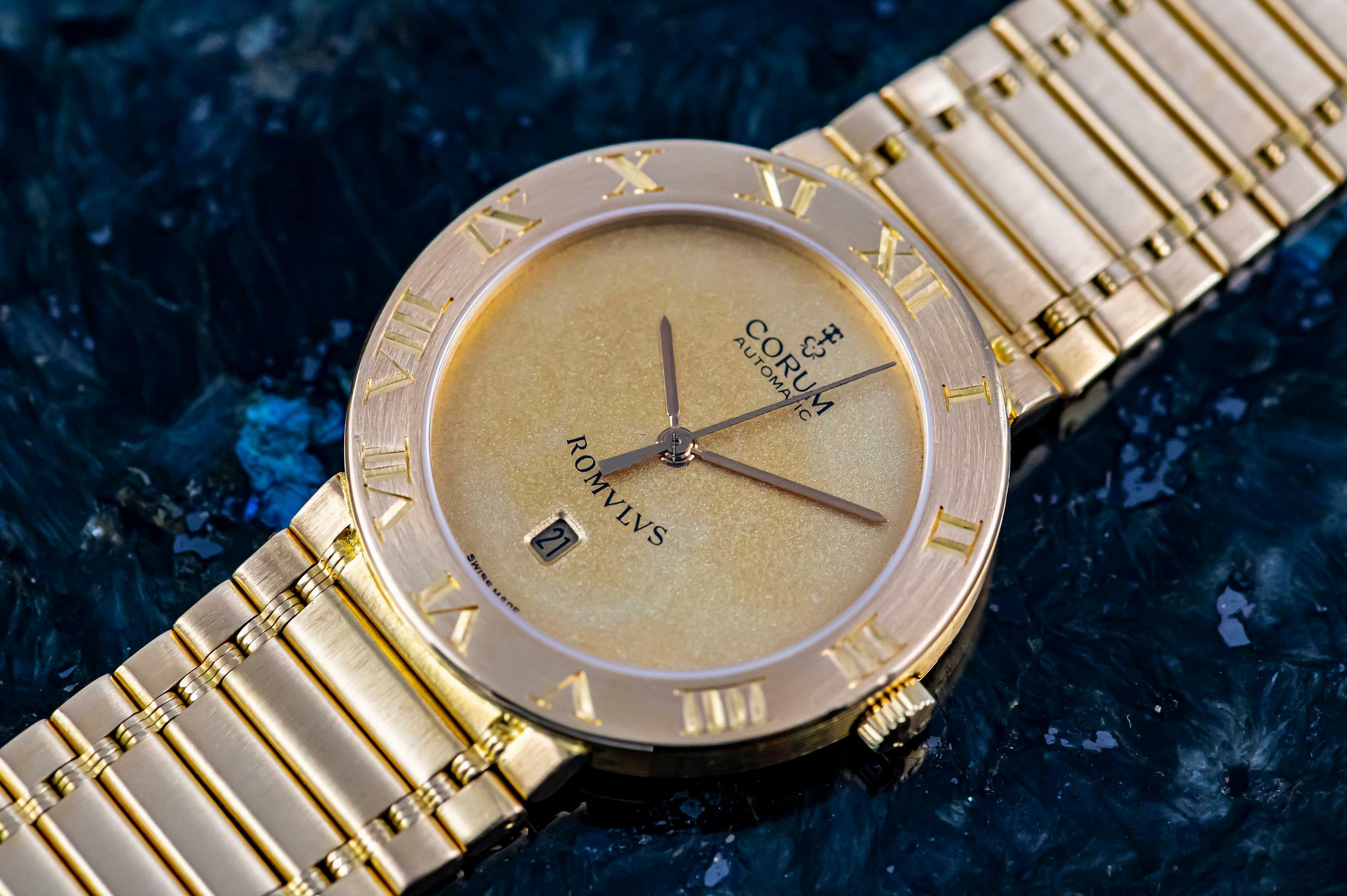  Corum Romvlvs Vintage ROMVLVS | Automatic | 103 gr. - 18k Gelbgold | Full Set 