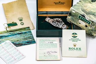 Thumbnail von Rolex Sea-Dweller rare SEA DWELLER 1665 | MK2 | Thin Case | Full Set Bahamas | Double Red
