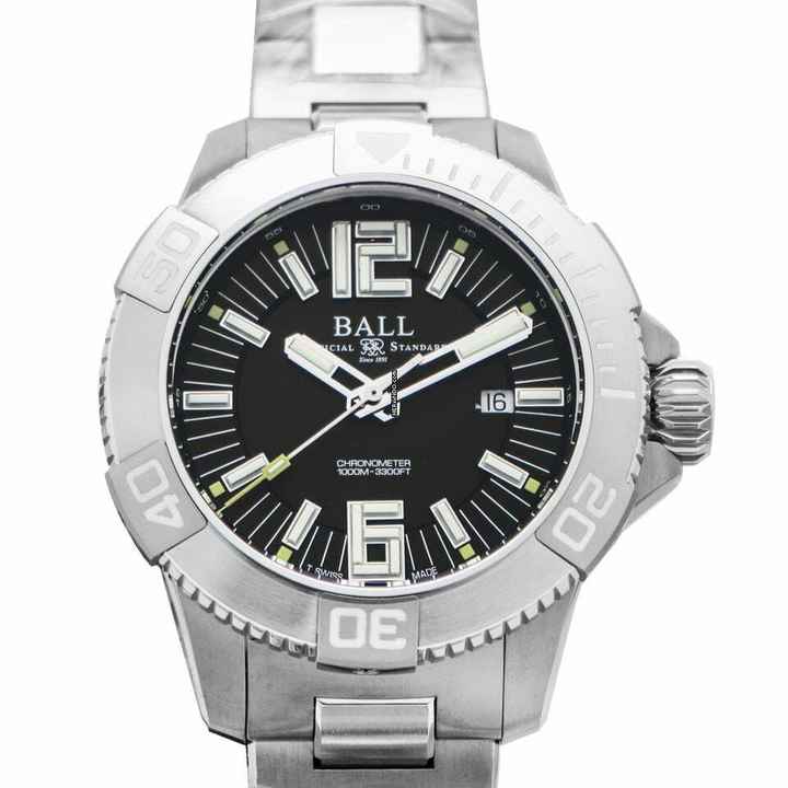  Ball Engineer Hydrocarbon DM3002A-SC-BK - Engineer Hydrocarbon Automatic Black Dial Titanium Men's Watch </h1> 