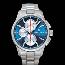 Thumbnail von Maurice Lacroix PT6388-SS002-430-1 - Pontos Chronograph Automatic Blue Dial Men's Watch </h1>