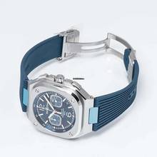 Thumbnail von Bell & Ross BR 05 BR05C-BU-ST/SRB - Instruments Br 05 Chrono Blue Steel Men's Watch </h1>