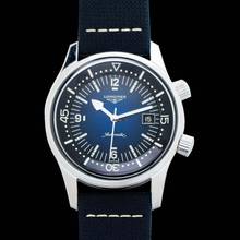 Thumbnail von Longines Heritage L37744902 - Longines Heritage Automatic Blue Dial Stainless Steel Men's Watch </h1>