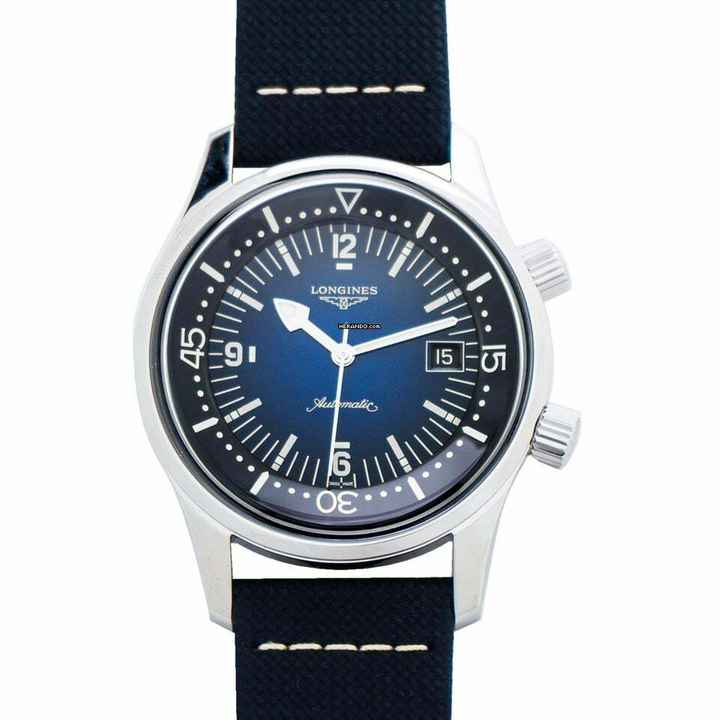  Longines Heritage L37744902 - Longines Heritage Automatic Blue Dial Stainless Steel Men's Watch </h1> 
