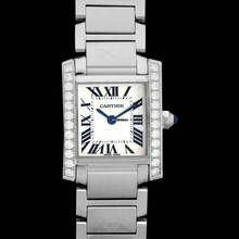 Thumbnail von Cartier Tank Française W4TA0008 - Tank Francaise Silver Dial Ladies Watch </h1>