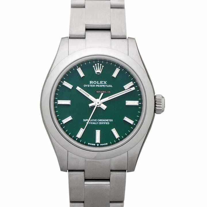  Rolex Oyster Perpetual 31 277200 - Oyster Perpetual 31 Automatic Green Dial Ladies Watch </h1> 