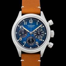 Thumbnail von Longines Avigation L28161932 - Heritage Avigation Automatic Blue Dial Men's Watch </h1>