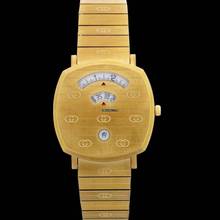 Thumbnail von Gucci YA157409 - Grip Quartz Gold-Tone Dial Unisex Watch </h1>