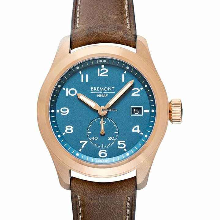  Bremont BROADSWORD-BZ-SO-R-S - Automatic Blue Dial Bronze Men's Watch </h1> 
